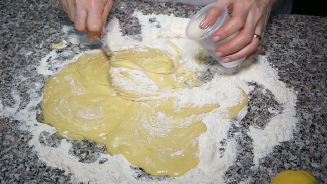 Preparazione torta