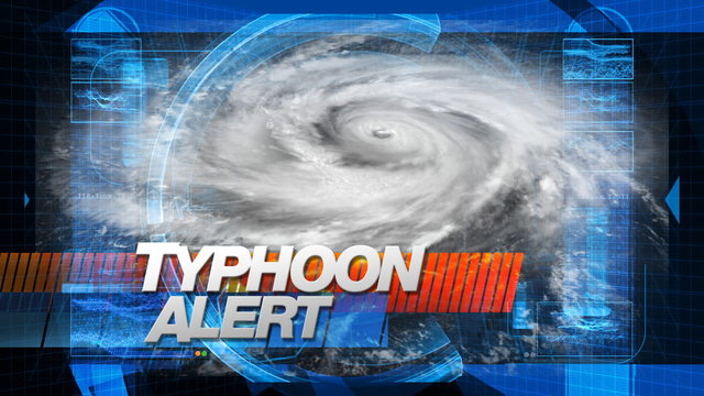 Typhoon Alert - Title Graphics