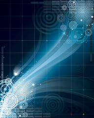 Abstract dark colors technical background.