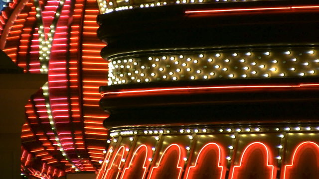 Las Vegas Casino Blinking Lights