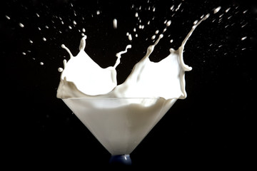 milk splash