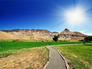A View from Ship Rock Unit Painted Hills