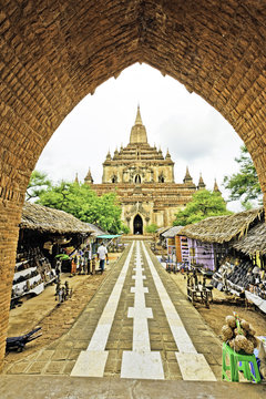 Sulamani temple in Baga, Myanmar