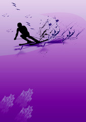Ski background