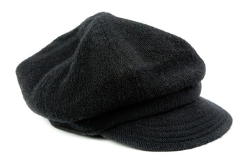 Warm black women's cap