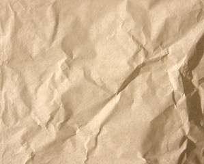 Crumpled paper