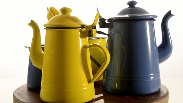 vintage jugs and coffeepots