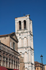 Fototapeta na wymiar Katedra św. Ferrara. Emilia-Romania. Włochy.
