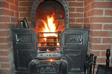 coalbrookdale fireplace - 38863094