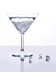 martini with ice