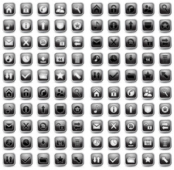 Web and Media Vector Icon Set