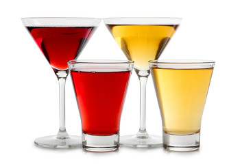 Martini glasses