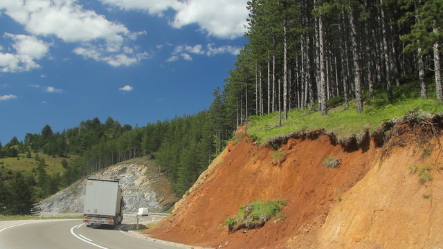 Road in Mountains