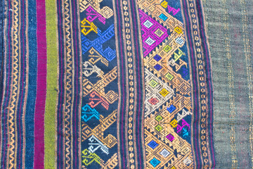 Thai pattern fabric