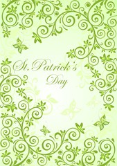 Banner for St. Patrick's Day