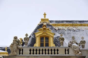 Versailles sous la neige