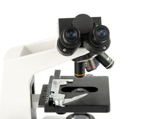 Fototapeta na wymiar mikroskop izolowanych