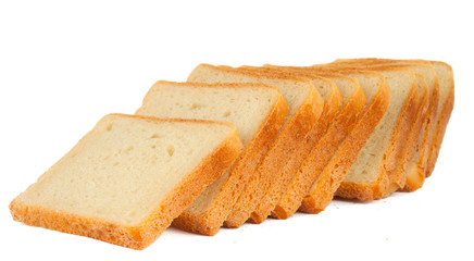 bread for toast isolated