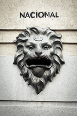 Lion head mailbox