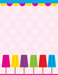 Popsicle Background