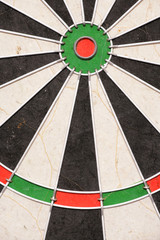 Bullseye of dartboard abstract