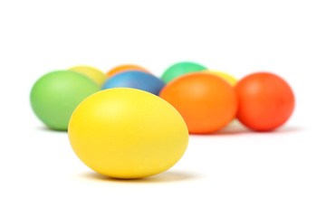 Colorful Easter eggs