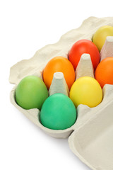 Colorful Easter eggs