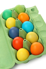 Colorful Easter eggs