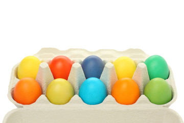 Colorful Easter eggs