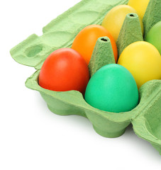 Colorful Easter eggs