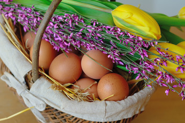Panier de printemps