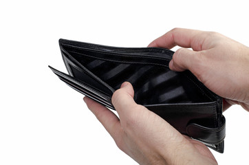 Empty wallet
