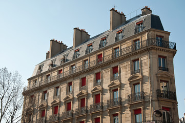 immeuble parisien place de la répoublique