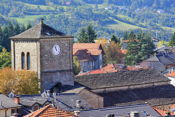 Berceto, il Duomo dall'alto