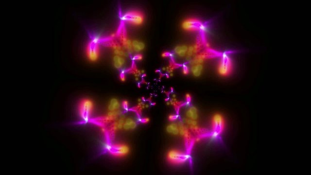 Amplifier caleidoscope - flower patterns