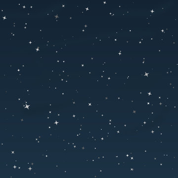 Starry Night - Vector