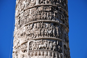 Colonna di Marco Aurelio, Piazza Colonna, Roma