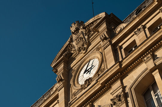 gare st-Lazare à Paris