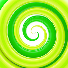Glossy twirl, whorl as an abstract background