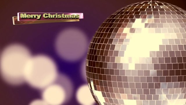 merry christmas disco