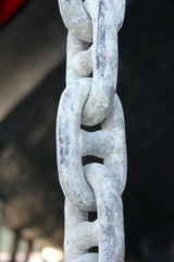 Naklejka premium ships chain links