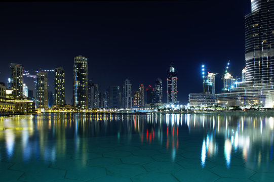 Dubai Night Scene
