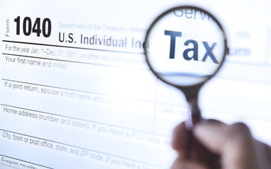Tax form 1040