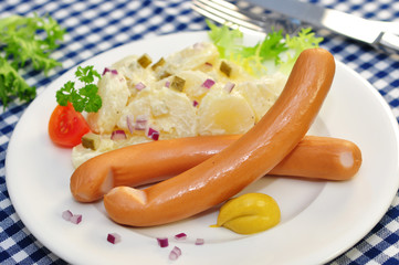 Wiener, Salat