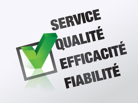 engagements : service, qualit&eacute;, efficacit&eacute;