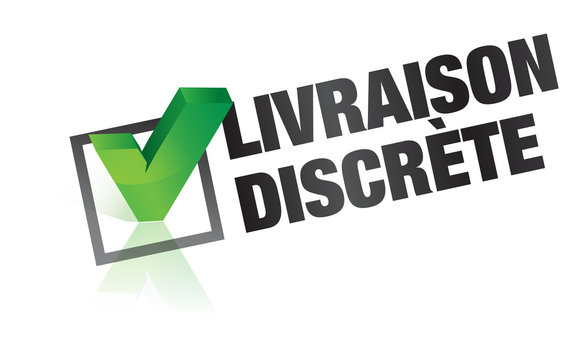 bouton livraison discr&egrave;te