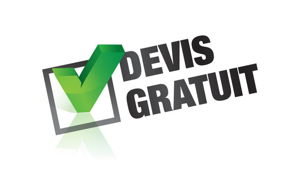 bouton : devis gratuit