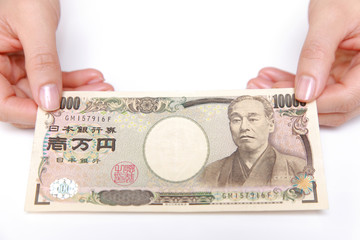 japanese 10,000 yen bill