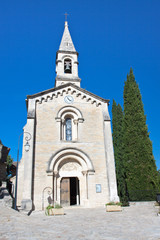 Fototapeta na wymiar église de la Roque-sur-Cèze
