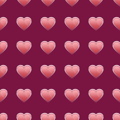 Valentine's seamless background pattern